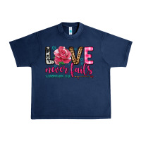 Navy love never fails Urban Heavy Tee - OliviaCreatesArt