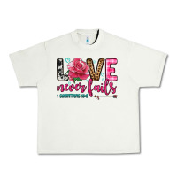 Pistachio love never fails Urban Heavy Tee - OliviaCreatesArt
