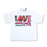 White love never fails Urban Heavy Tee - OliviaCreatesArt