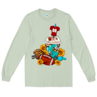 Matcha Football Frappe Coffee Long Sleeve Tee - FaDigitalArtStudio