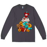 Smoke Football Frappe Coffee Long Sleeve Tee - FaDigitalArtStudio