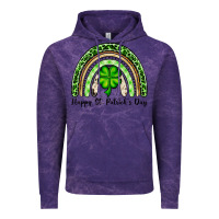Cloud Purple Happy St. Patrick's Day rainbow Vintage Hoodie - OliviaCreatesArt