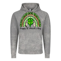 Cloud Rock Happy St. Patrick's Day rainbow Vintage Hoodie - OliviaCreatesArt