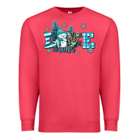 Cardinal love winter Premium Sweatshirt - AdoDesignShop