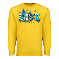 Lemon love winter Premium Sweatshirt - AdoDesignShop