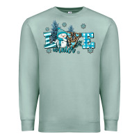 Seafoam love winter Premium Sweatshirt - AdoDesignShop