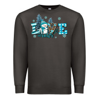 Smoke love winter Premium Sweatshirt - AdoDesignShop