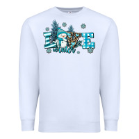 White love winter Premium Sweatshirt - AdoDesignShop