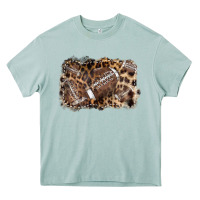 Arona Football background leopard Heavy Core Tee - NancyCooperArtShop