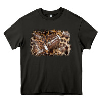 Asphalt Football background leopard Heavy Core Tee - NancyCooperArtShop