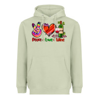 Matcha peace love wine Heavyweight Hoodie - AdoDesignShop