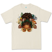 Bone american football afro messy bun Premium Tee - texasbilliewilder
