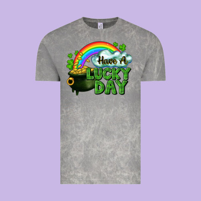 Have A Lucky Day Vintage Tee Designed By Cowgirlartshop