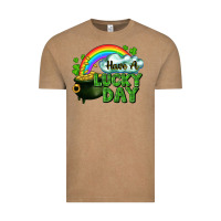 Vintage Coffee Have a lucky day Vintage Tee - CowGirlArtShop