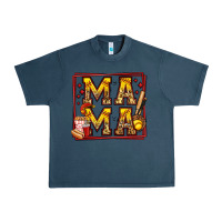 Midnight Navy softball mama Urban Heavy Tee - Jasminsmagicworld