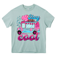 Arona Stay cool with ice cream van summer Heavy Core Tee - NancyCooperArtShop