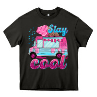 Asphalt Stay cool with ice cream van summer Heavy Core Tee - NancyCooperArtShop