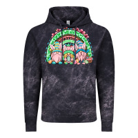Cloud Black Easter gnomes rainbow Vintage Hoodie - OliviaCreatesArt