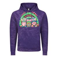 Cloud Purple Easter gnomes rainbow Vintage Hoodie - OliviaCreatesArt