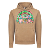 Vintage Coffee Easter gnomes rainbow Vintage Hoodie - OliviaCreatesArt