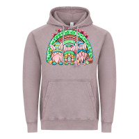 Vintage Zinc Easter gnomes rainbow Vintage Hoodie - OliviaCreatesArt