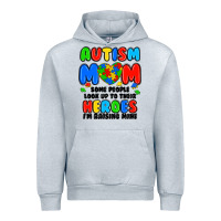 Heather Grey autism mom some people look up to their heroes i'm Urban Hoodie - JahusDesignShop