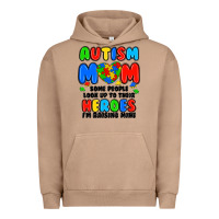 Pigment Burro autism mom some people look up to their heroes i'm Urban Hoodie - JahusDesignShop