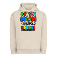 Pigment French Oak autism mom some people look up to their heroes i'm Urban Hoodie - JahusDesignShop