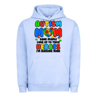 Pigment Grape Ice autism mom some people look up to their heroes i'm Urban Hoodie - JahusDesignShop