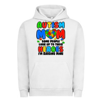 Pigment Lunar Rock autism mom some people look up to their heroes i'm Urban Hoodie - JahusDesignShop