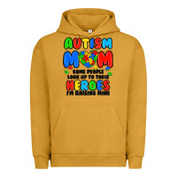 Pigment Peanut Butter autism mom some people look up to their heroes i'm Urban Hoodie - JahusDesignShop