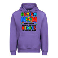 Tulip autism mom some people look up to their heroes i'm Urban Hoodie - JahusDesignShop