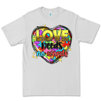 Dove Grey Love needs no words Premium Tee - NancyCooperArtShop