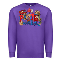 Purple postal worker Premium Sweatshirt - AdoDesignShop