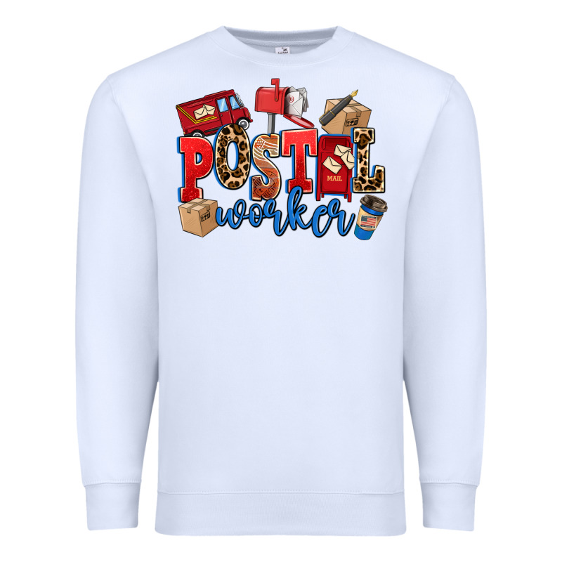 Postal Worker Premium Sweatshirt by AdoDesignShop | Teevron