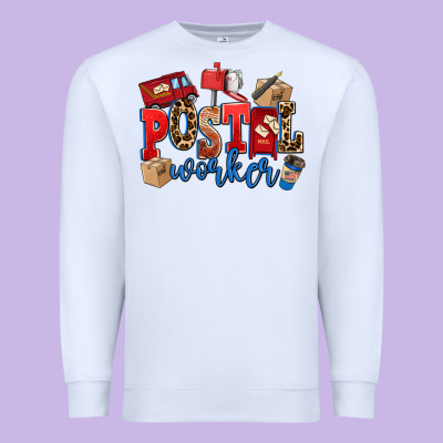 Postal Worker Premium Sweatshirt Designed By Adodesignshop