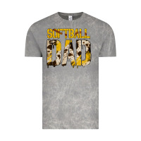 Cloud Rock no background softball dad Vintage Tee - Jasminsmagicworld
