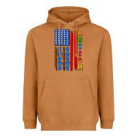 Meerkat autism american flag Heavyweight Hoodie - AdoDesignShop