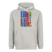 Moon Dust autism american flag Heavyweight Hoodie - AdoDesignShop