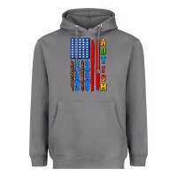 Storm autism american flag Heavyweight Hoodie - AdoDesignShop