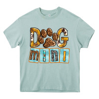 Arona Dog Mini with Paw Heavy Core Tee - texasbilliewilder