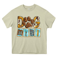 Mossy Dog Mini with Paw Heavy Core Tee - texasbilliewilder