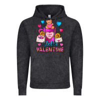 Vintage Black hello valentine valentines day coffee mug Vintage Hoodie - FaDigitalArtStudio