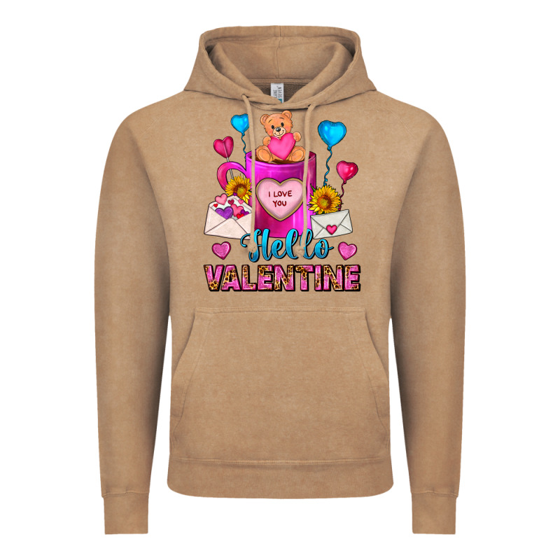 Hello Valentine Valentines Day Coffee Mug Vintage Hoodie by FaDigitalArtStudio | Teevron