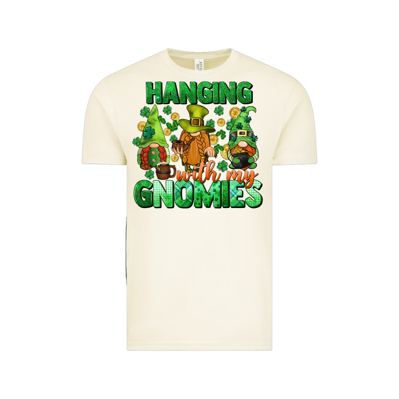 St. Patrick's Day Gnomes Vintage Tee by CowGirlArtShop | Teevron