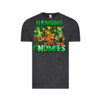 Vintage Black St. Patrick's Day gnomes Vintage Tee - CowGirlArtShop