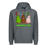 Rock Snacking Around The Christmas Tree Premium Hoodie - CowhideDigitalArt
