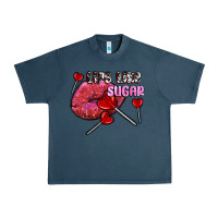Midnight Navy lips like sugar olivia Urban Heavy Tee - OliviaCreatesArt
