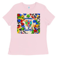 Bubblegum Pink different is beautiful Ladies Tee - TumblerDesignByShophia