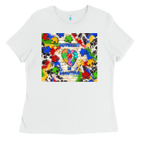 White different is beautiful Ladies Tee - TumblerDesignByShophia